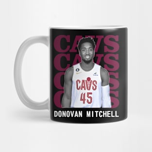 Cleveland Cavaliers Donovan Mitchell 45 Mug